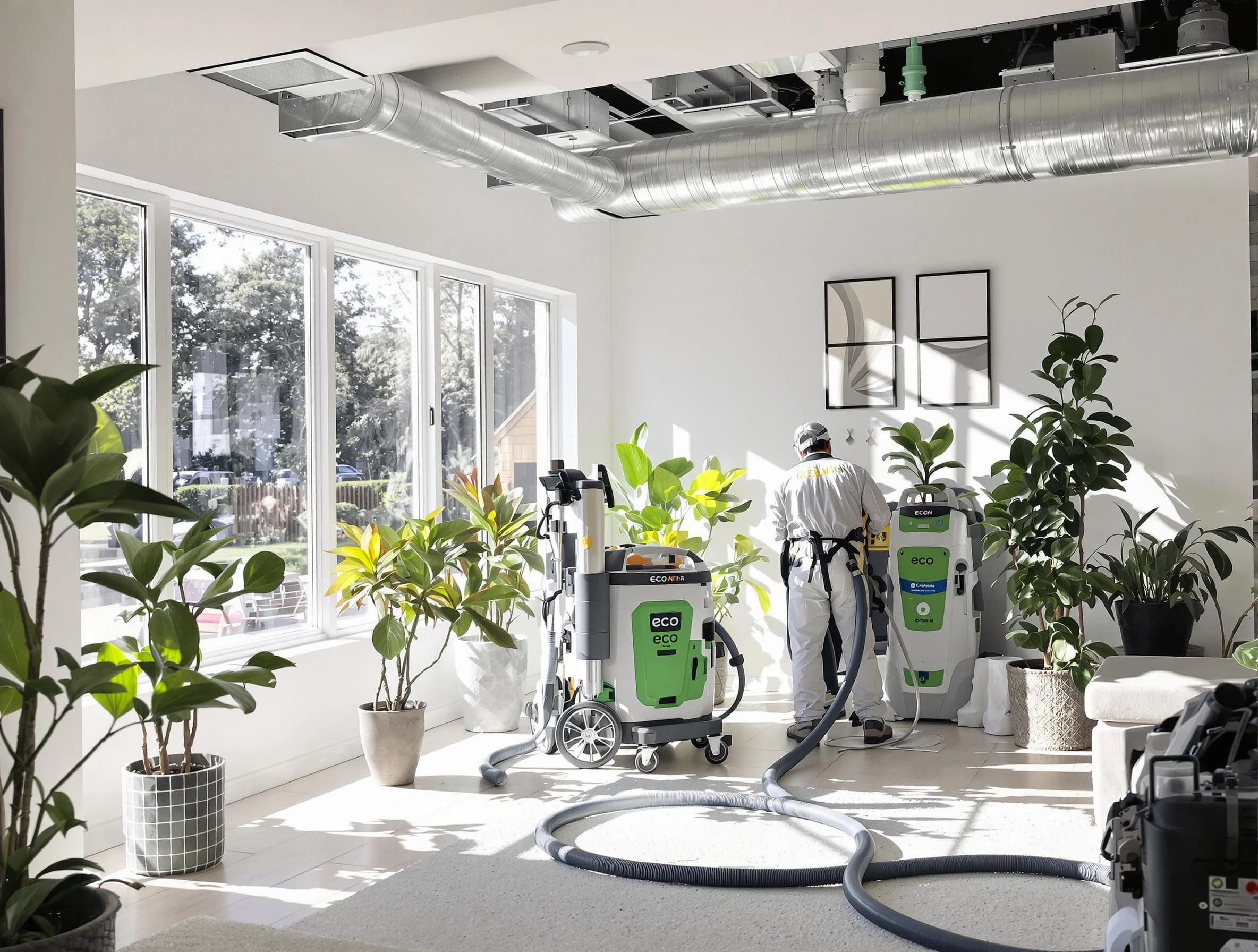 Environmentally-friendly duct cleaning by Pomona Air Duct Cleaning in Pomona