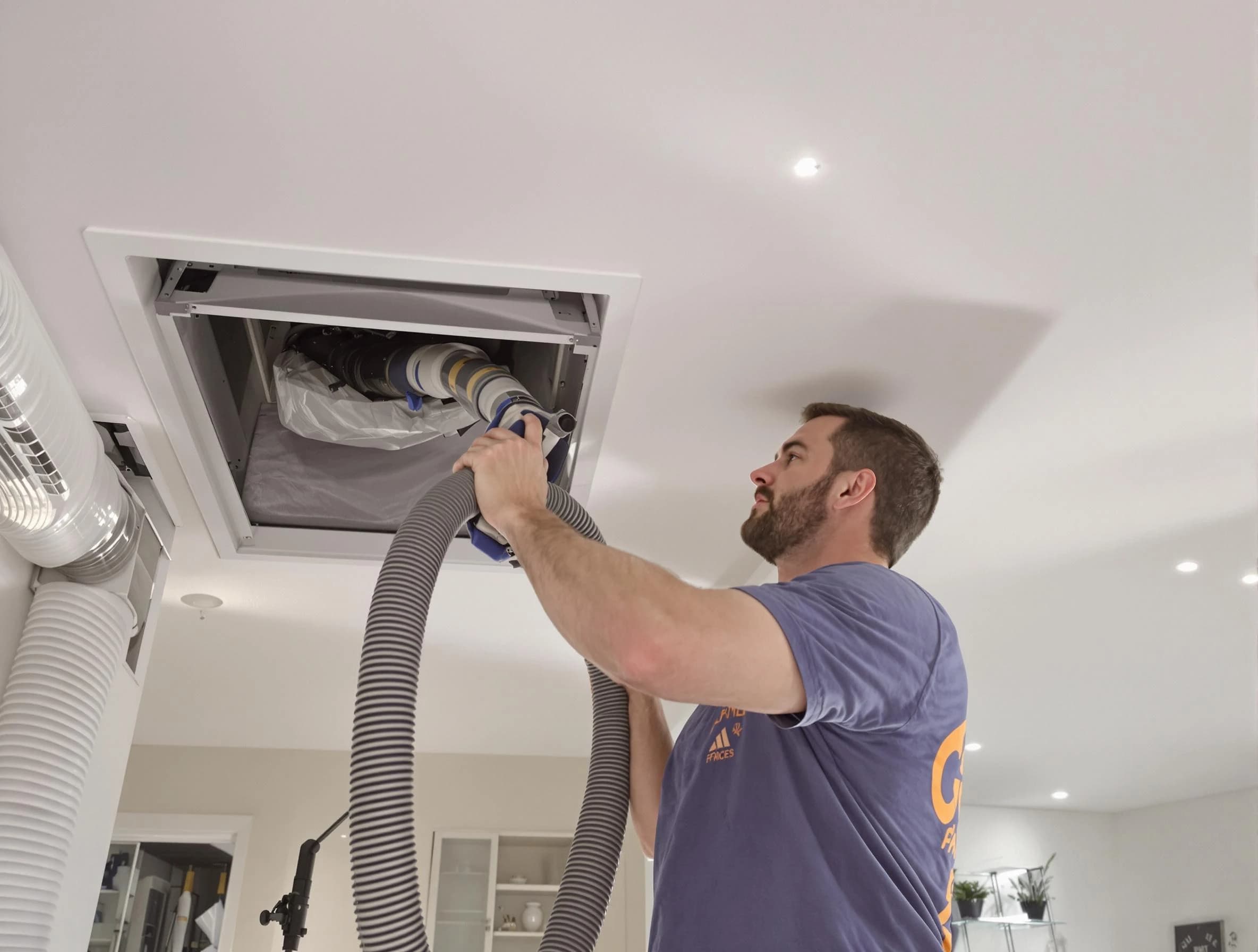 Precision indoor duct cleaning by Pomona Air Duct Cleaning in Pomona