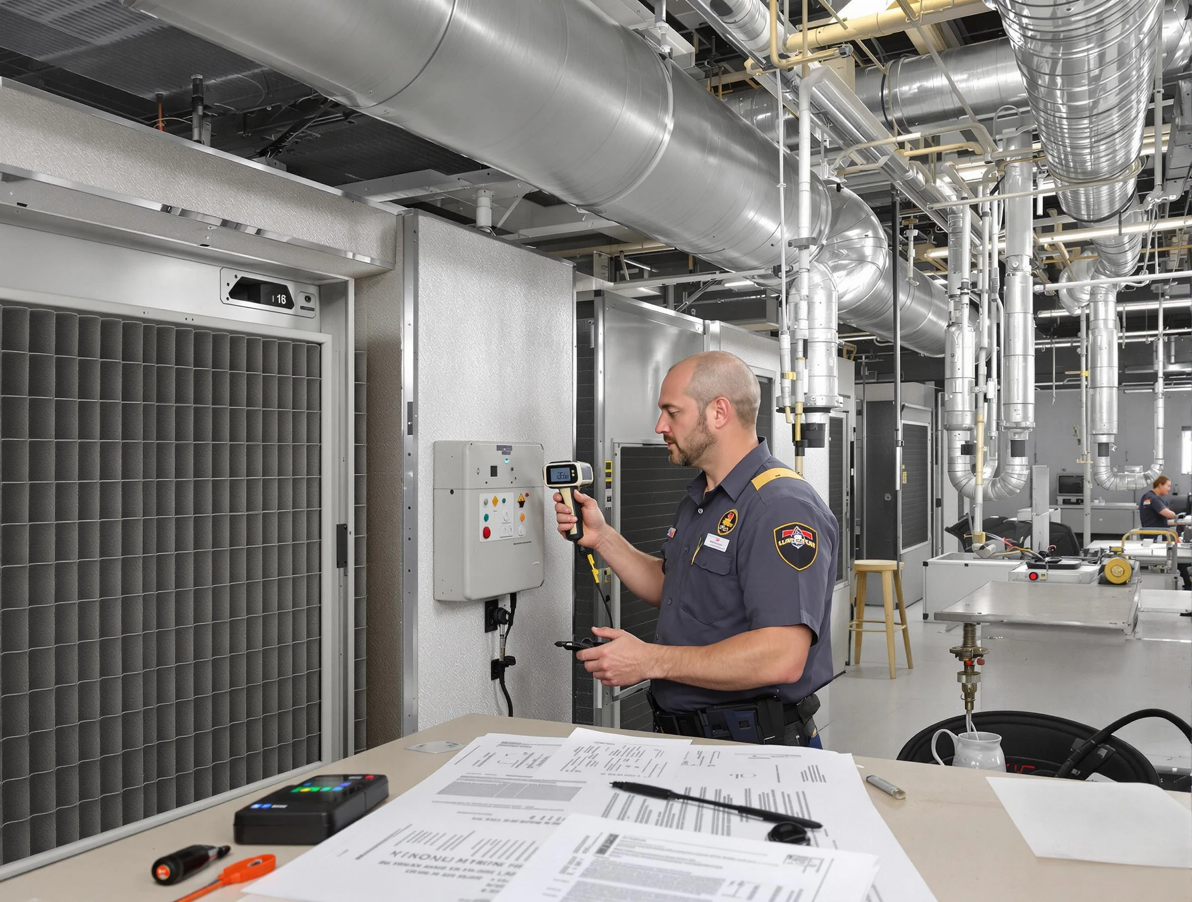 Professional filter system inspection by Pomona Air Duct Cleaning in Pomona